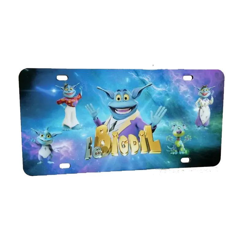 Plaque Aluminium décorative Le Bigdil