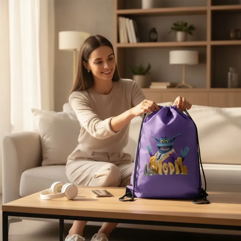 Sac à dos cordelettes Le Bigdil