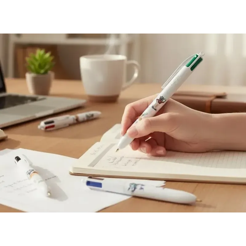 Stylo 4 couleurs Famille Le Bigdil